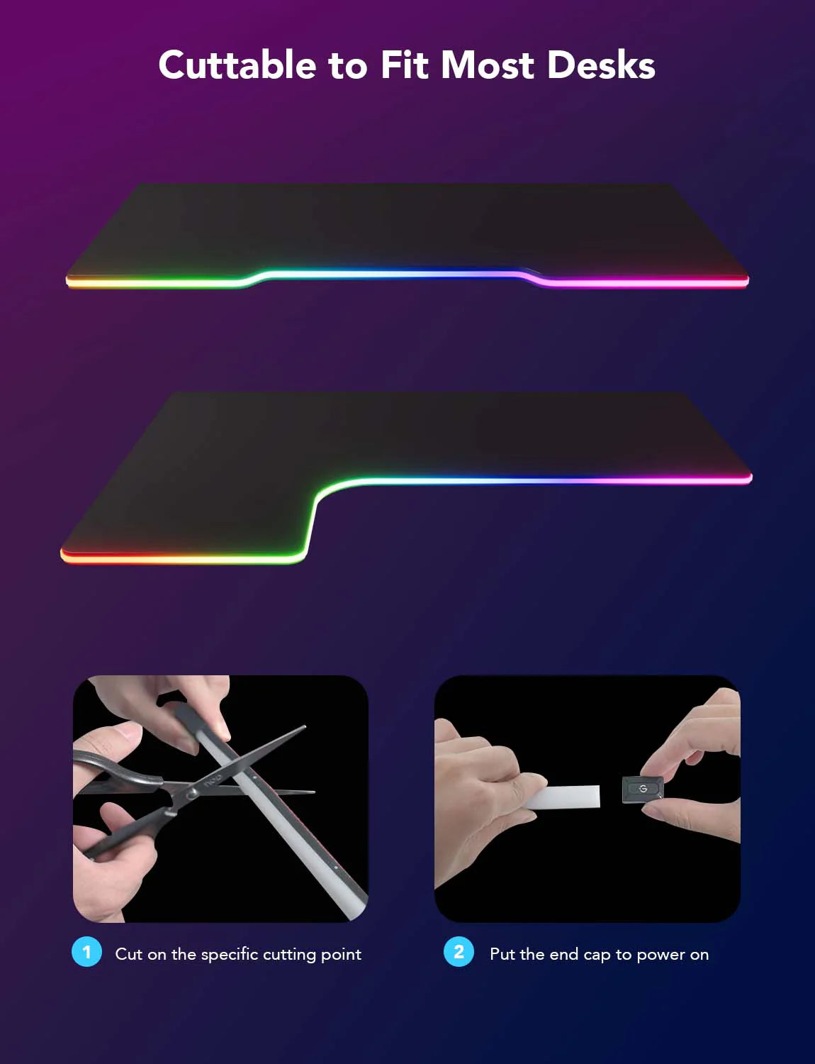 Govee Neon Gaming Table Light Strip