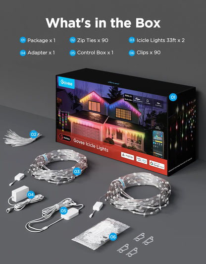 Govee Icicle Lights