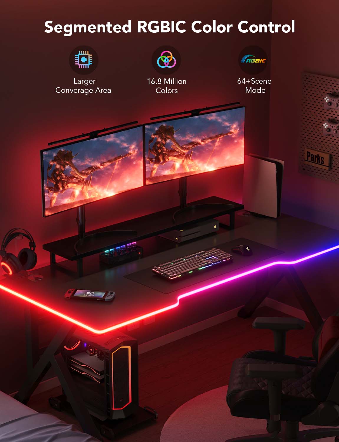 Govee Neon Gaming Table Light Strip