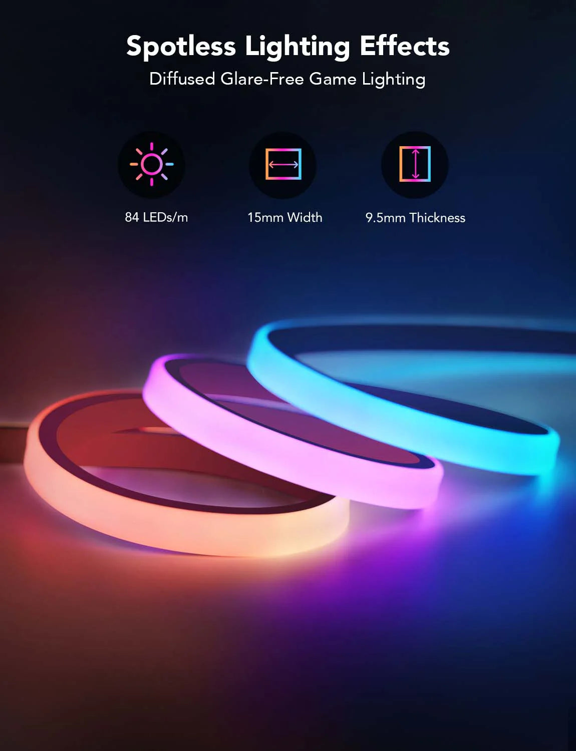 Govee Neon Gaming Table Light Strip