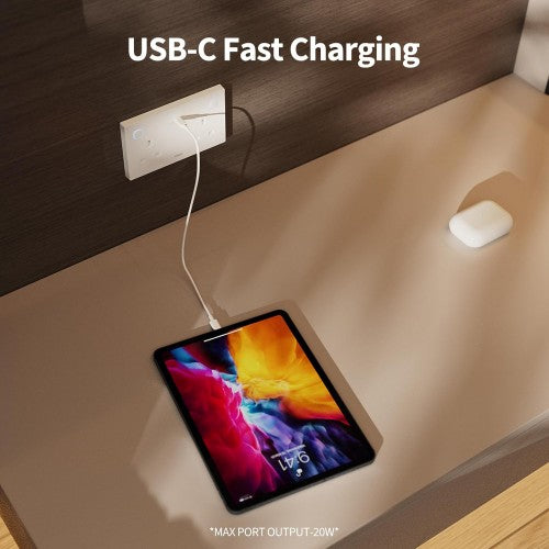Aqara Wall Outlet H2 UK (Dual USB-C)