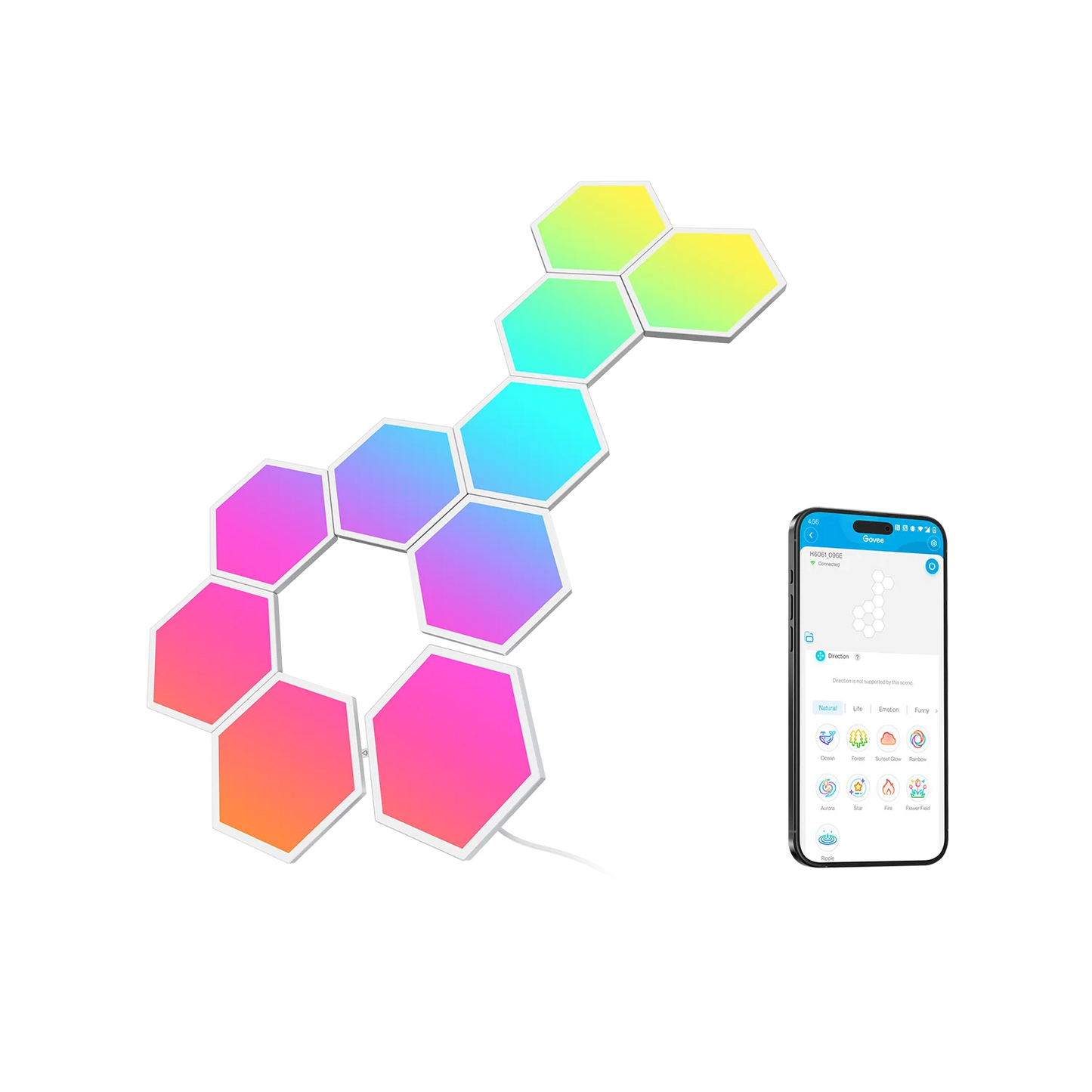 Govee Glide HEXA Light Panels (10 Pack)