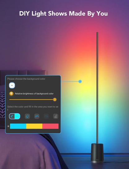 Govee Lyra RGBICWW Corner Floor Lamp