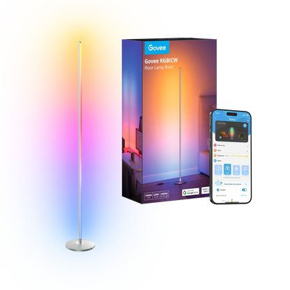 Govee RGBICW Smart Corner Floor Lamp