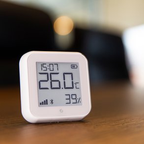 Shelly H&T Gen 3 WiFi Controlled Temperature and Humidity Sensor Ivory