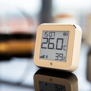 Shelly H&T Gen 3 WiFi Controlled Temperature and Humidity Sensor Ivory