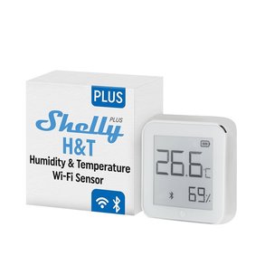 Shelly H&T Gen 3 WiFi Controlled Temperature and Humidity Sensor Ivory