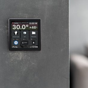 Shelly Touch Screen Wall Display and Shelly H&T (Black)