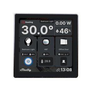 Shelly Touch Screen Wall Display and Shelly H&T (Black)